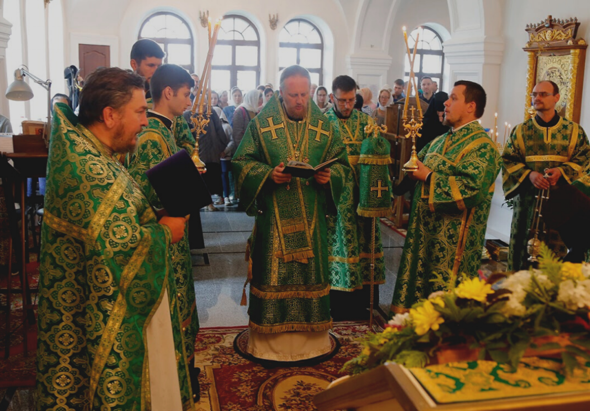 День памяти преподобного Серафима Саровского  в Феодоровском соборе