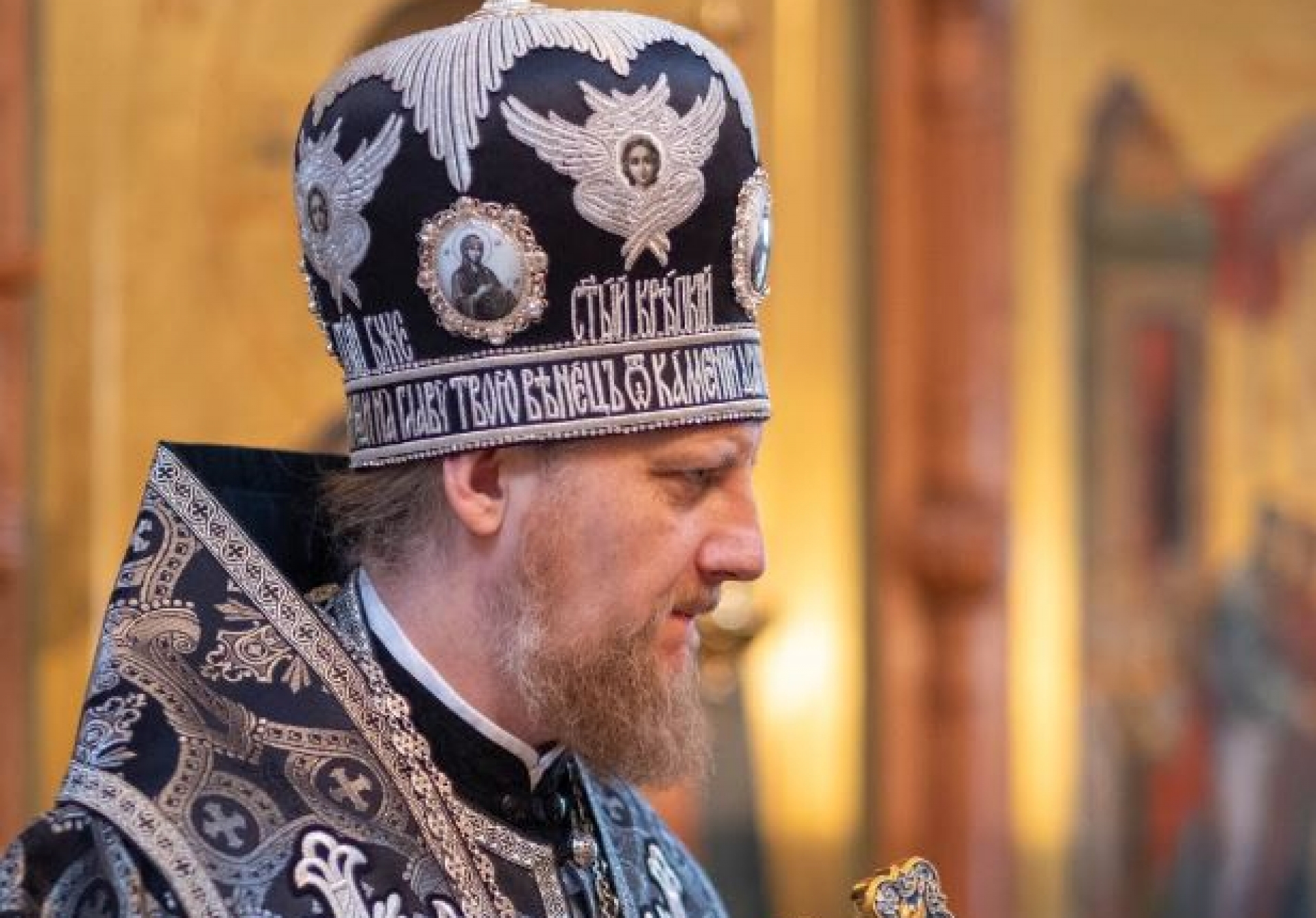 Во вторник Страстной седмицы епископ Феоктист совершил Литургию Преждеосвященных Даров в Феодоровском монастыре