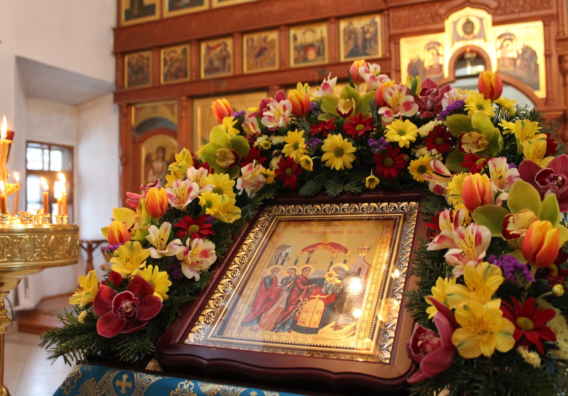 Праздник Сретения Господня в Феодоровском монастыре